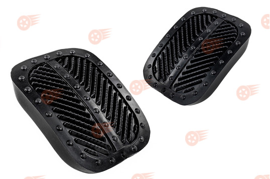 Комплект накладок на педали тормоза и сцепления, 2 шт на ВАЗ 2101-2107, Лада Нива 4х4, Нива Легенд_1