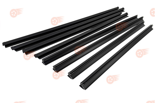 Полный комплект бархоток (уплотнителей) опускных стекол на Лада Приора универсал_1