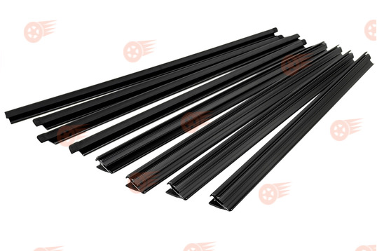 Полный комплект бархоток (уплотнителей) опускных стекол нового образца на Шевроле Нива, Нива Тревел_1