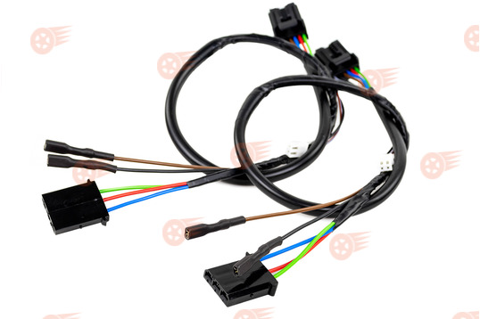 Комплект жгутов проводки боковых зеркал с обогревом, электроприводом и повторителем поворотника 2170-3724328, 2 шт Cargen на Лада Приора_1