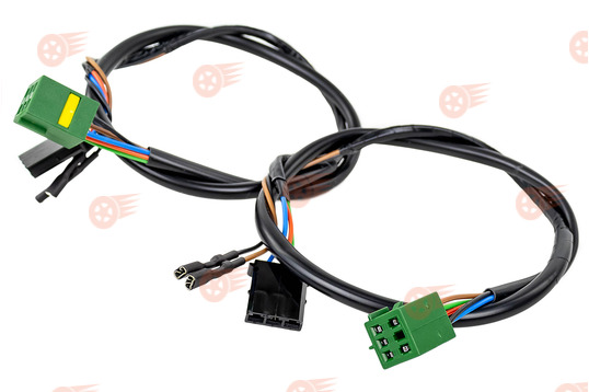 Комплект жгутов проводки боковых зеркал с обогревом и электроприводом 1118-3724328, 2 шт Cargen на Лада Калина_1