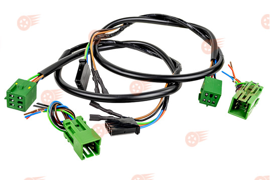 Комплект жгутов проводки боковых зеркал с обогревом и электроприводом, 2 шт с разъемами (мама) Cargen на Лада Калина_1