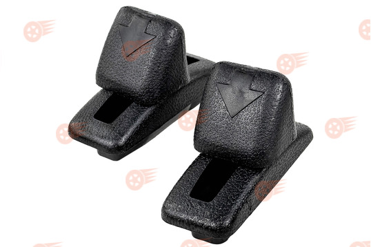 Комплект ручек складывания передних сидений с облицовками, 2 шт на ВАЗ 2108, 2113, Лада Нива 4х4 до 2019 г.в._1