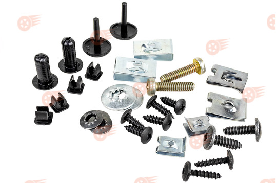 Комплект креплений передних и задних брызговиков на Лада Калина, Калина 2, Гранта, Гранта FL, Datsun_1