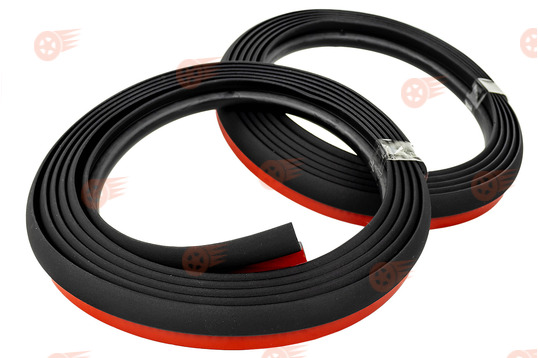 Уплотнитель зазоров кузова черный на скотче, 6 метров РКИ-ZТ Premium на Лада и иномарки_1