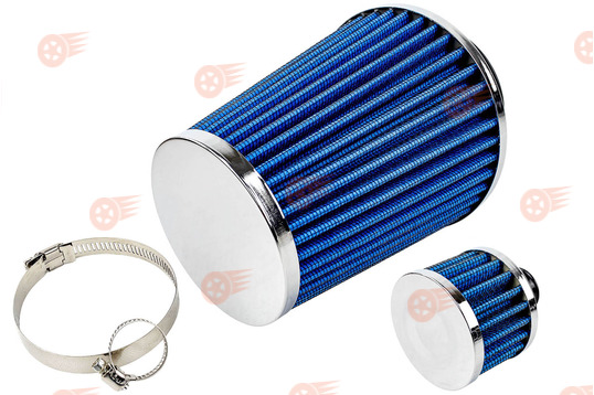 Комплект синих фильтров нулевого сопротивления (закрытый воздушный и картерных газов) на ВАЗ 2101-2115, Лада Гранта, Калина, Приора, Нива Легенд, Нива Тревел, Шевроле Нива инжектор_1