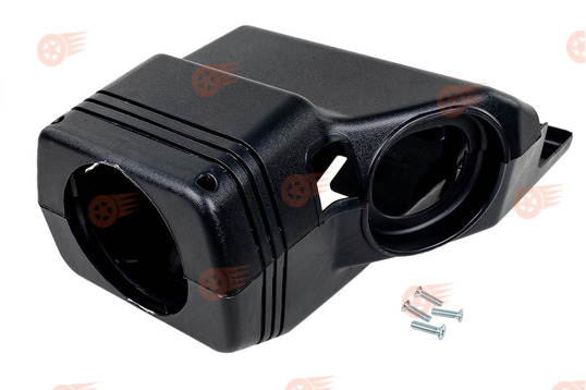 Комплект кожуха рулевой колонки нового образца с винтами на ВАЗ 2110-2112 со старой панелью_1