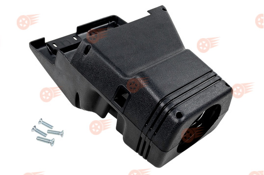 Комплект кожуха рулевой колонки старого образца с винтами на ВАЗ 2110-2112 со старой панелью_1