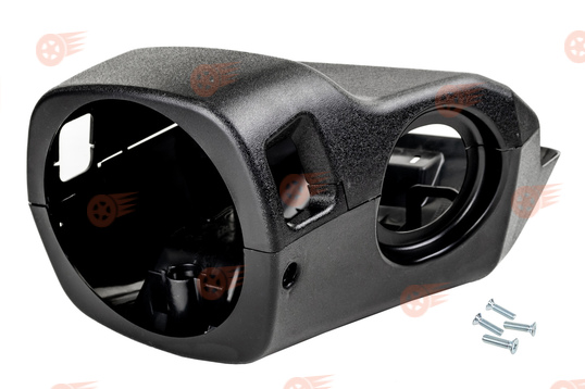 Комплект кожуха рулевой колонки с винтами на ВАЗ 2110-2112 с европанелью_1