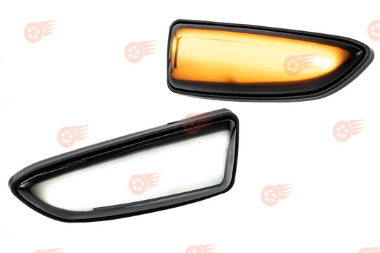 Диодные повторители поворотника бело-желтые Мультиплазма на ВАЗ 2104, 2105, 2107_1