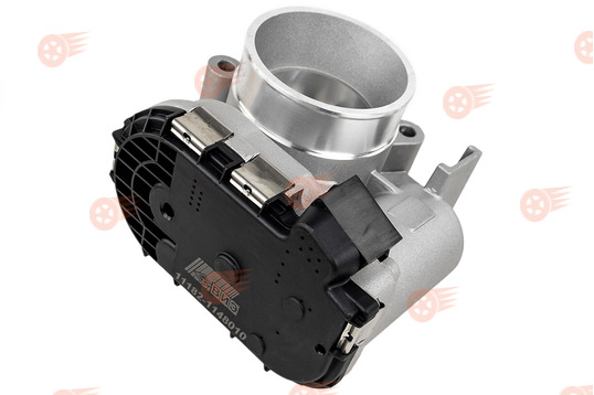 Дроссельный патрубок с электроприводом в сборе с датчиками ВИЭ на 8кл Лада Гранта FL, Ларгус FL с двигателем 11182_1