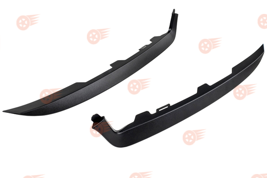 Декоративные накладки на фары (реснички) нижние на Renault Logan 2, Sandero 2_1