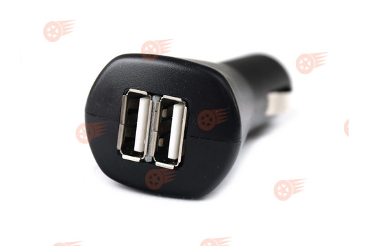 USB зарядное устройство от прикуривателя, 2 слота универсальное_1