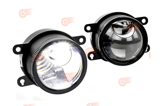 ПТФ светодиодные 16000lux (ближний свет 70W и дальний 60W) Sal-Man на Лада Гранта FL, Веста, Веста NG, Икс Рей, Ларгус FL, Нива Урбан, Renault_1