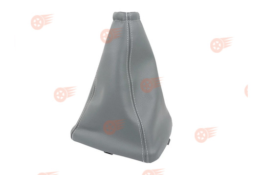 Чехол рычага КПП, серая экокожа на Лада Калина_1