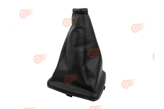 Чехол рычага КПП, черная экокожа на Лада Калина_1