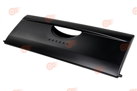 Заглушка (крышка) ниши под магнитолой черная на Лада Приора_1