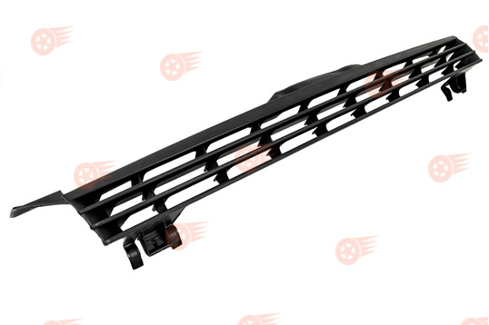 Решетка радиатора черная шагрень без места под шильдик на Лада Калина_1