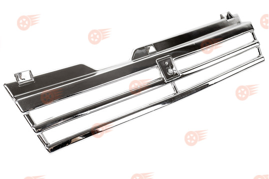 Решетка радиатора пластиковая металлизированная под шильдик старого образца на ВАЗ 2108-21099_1