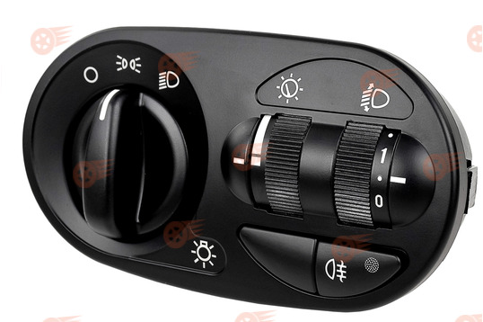 Блок управления светом без кнопки включения ПТФ ВИЭ на Лада Калина в комплектации Норма_1