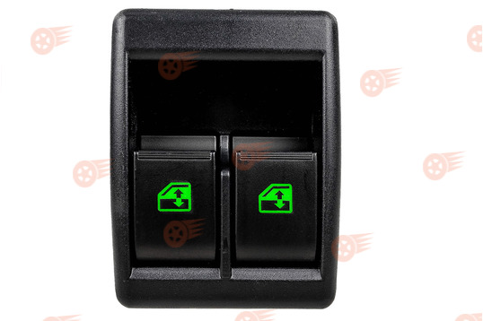 Блок управления передними стеклоподъемниками, зеленая подсветка ВИЭ на Лада Гранта, Калина 2, Datsun_1