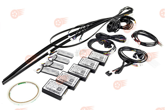 Неоновая лента контурной подсветки салона Ambient light 64 цвета без функции приветствия универсальная_1