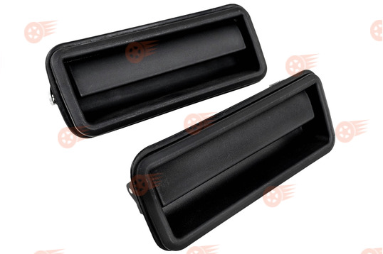 Комплект черных наружных ручек передних дверей на ВАЗ 2104, 2105, 2107_1