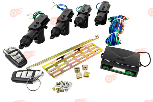 Центральный замок Central Lock System, 4 активатора, 2 брелока универсальный_1
