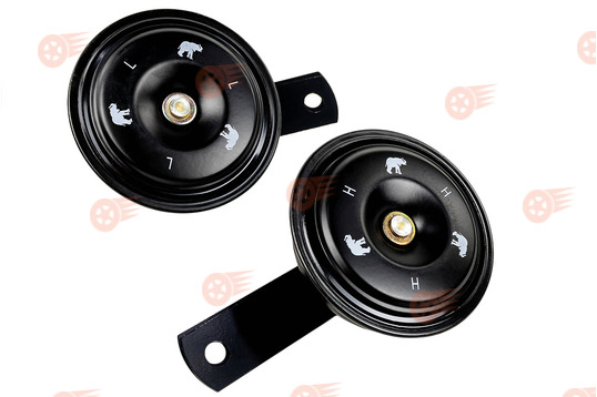 Звуковой сигнал дискового типа Elephant Vibrosonic универсальный на Лада и иномарки_1