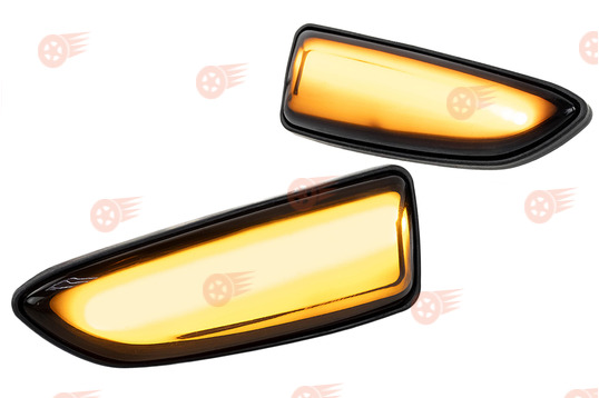 Диодные повторители поворотника желтые Мультиплазма на ВАЗ 2104, 2105, 2107_1