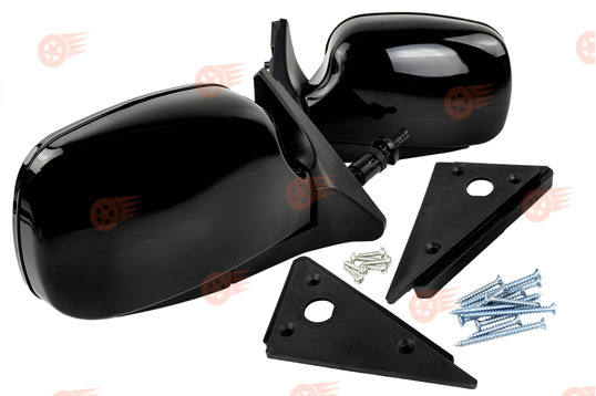 Боковые зеркала механические под Питер, черный лак Truckman на ВАЗ 2104, 2105, 2107_1