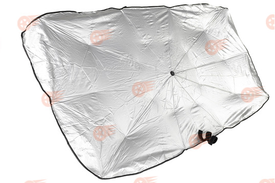 Зонт противосолнечный на лобовое стекло автомобиля универсальный_1