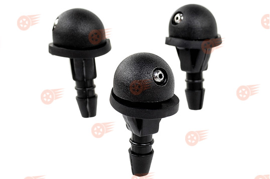 Комплект форсунок (жиклеров) омывателя ветрового и заднего стекол, 3 шт на Гранта, Гранта FL, Калина 2_1