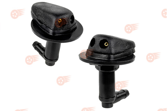 Комплект форсунок (жиклеров) омывателя ветрового стекла Мерс нового образца, 2 шт_1