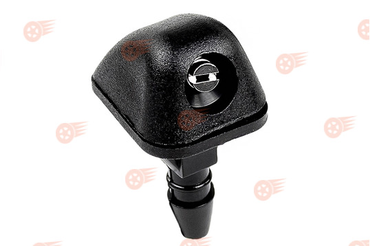 Форсунка омывателя ветрового стекла веерная на защелке с металлическим распылителем БУРАН-3_1