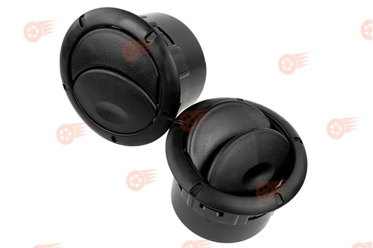 Сопла воздуховодов с черными кольцами, 2 шт на Лада Ларгус, Renault Logan, Sandero, Duster_1