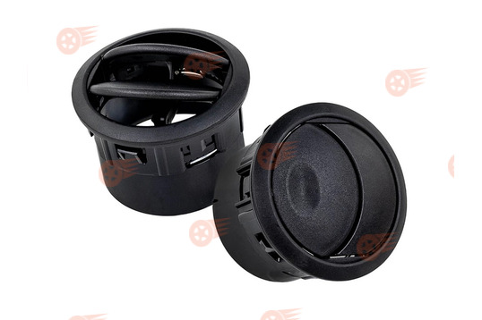 Сопла воздуховодов с черными кольцами, 2 шт на Лада Калина 2, Гранта, Гранта FL, Datsun_1