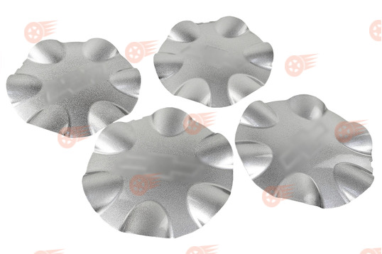 Комплект серебристых колпаков колесных дисков, 4 шт на Шевроле Нива_1