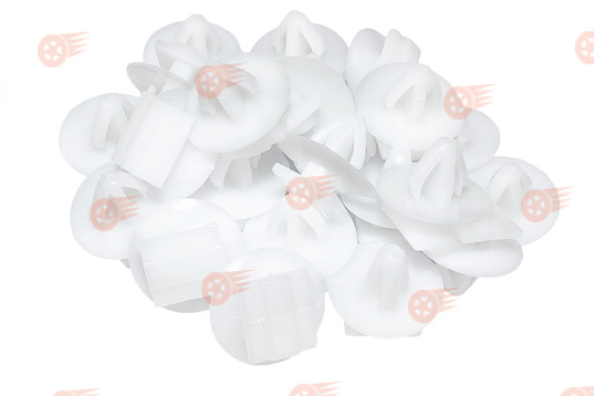 Комплект пистонов крепления молдингов дверей, накладок арок, обтекателей порогов, 20 шт на Лада Калина 2 Кросс, Гранта FL Кросс, Веста Кросс, Веста SW Кросс, Веста Спорт, Нива Тревел, Шевроле Нива_1