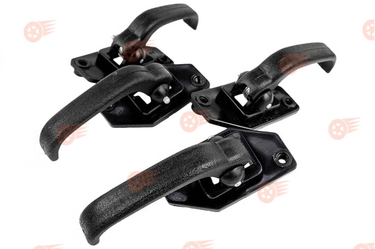 Комплект внутренних пластиковых ручек дверей образца 2107, 4 шт на ВАЗ 2101-2107, 5-дверные Лада Нива 4х4_1