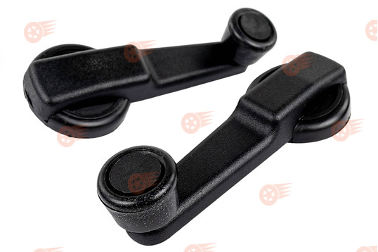 Ручки стеклоподъемников металлические, 2 шт на ВАЗ 2101-2107, Лада Нива 4х4_1