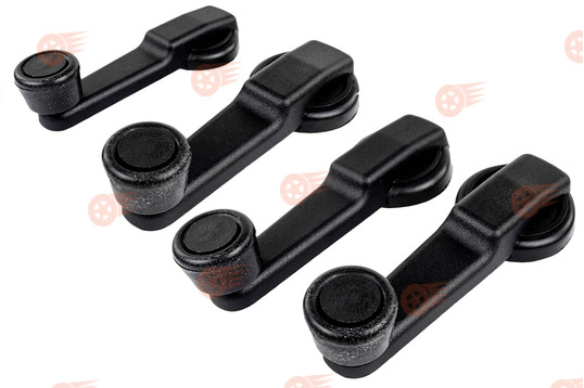 Комплект металлических ручек стеклоподъемников, 4 шт на ВАЗ 2101-2107, 5-дверные Лада Нива 4х4_1