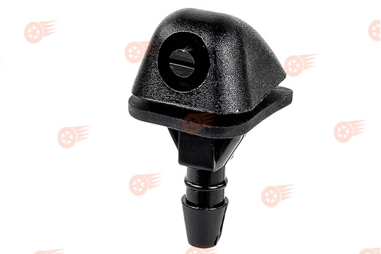 Форсунка омывателя ветрового стекла веерная на защелке с пластиковым распылителем БУРАН_1