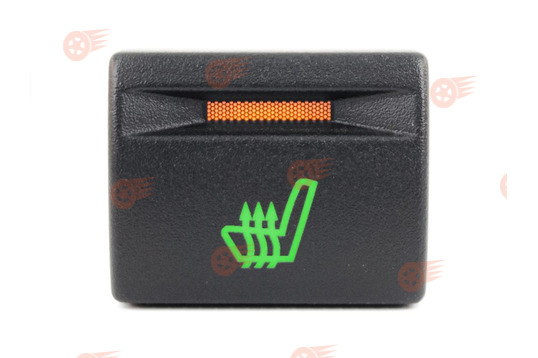 Кнопка обогрева сиденья (зеленая подсветка, оранжевая индикация) на Лада Приора, Гранта, Калина 2_1