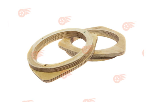 Проставки в передние двери под динамики 16 см деревянные VS-Avto на Лада Икс Рей, KIA Rio, Hyundai Solaris_1