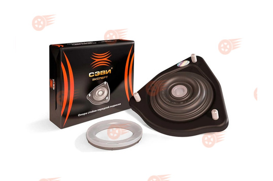 Опора передней стойки СЭВИ Эксперт с вологодским подшипником со смещением 6 мм на Лада Гранта, Калина 2 без ЭУР_1