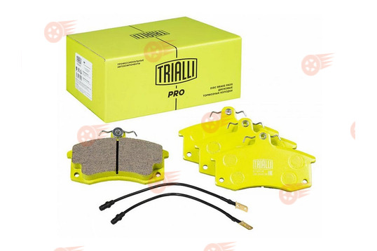 Тормозные колодки передние дисковые керамические TRIALLI PRO на ВАЗ 2108-2115, Лада Калина, Калина 2, Гранта, Гранта FL, Приора, Datsun_1