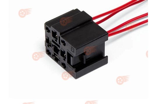 Комплект 4-контактных разъемов Cargen соединительного реле блока предохранителей АВАР 5 шт на ВАЗ 2110-2112, Лада Калина, Приора, Веста_1