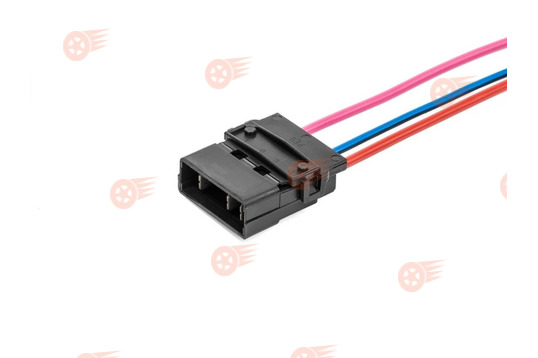 Комплект 3-контактных разъемов к выключателю зажигания Cargen, 5 шт на Лада Калина, Приора, Гранта, Шевроле Нива_1