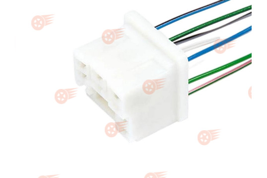 Комплект 9-контактных разъемов к подрулевому переключателю света фар Cargen, 5 шт на ВАЗ 2108-2115, Лада Калина, Приора, Шевроле Нива_1